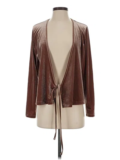 Pre-owned Madewell Kimono In Brown