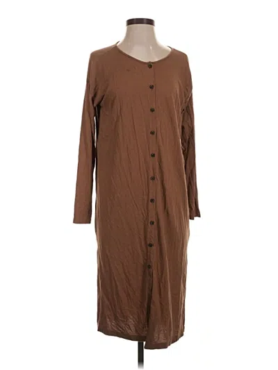 Pre-owned Madewell Kimono In Brown