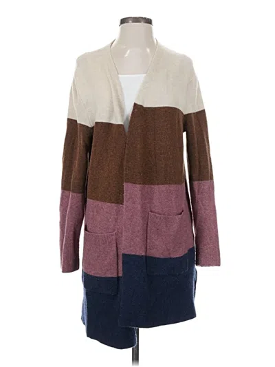 Pre-owned Madewell Kimono In Burgundy