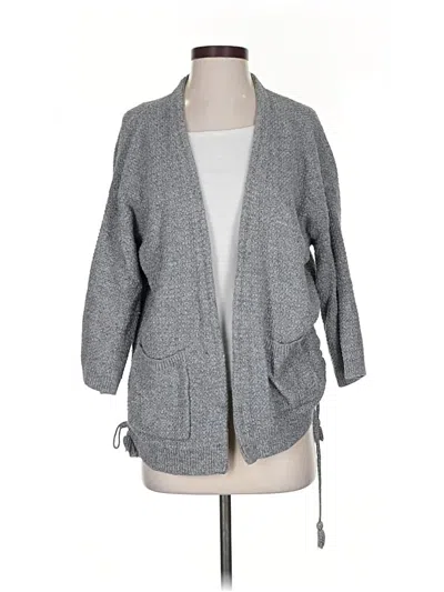 Pre-owned Madewell Kimono In Gray