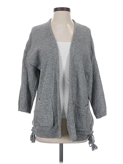 Pre-owned Madewell Kimono In Gray
