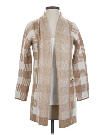 Pre-owned Madewell Kimono In Tan