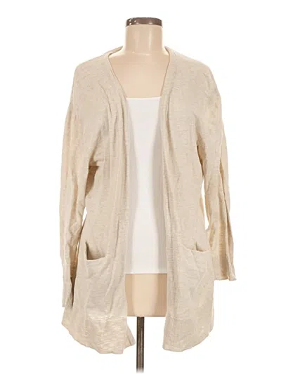 Pre-owned Madewell Kimono In Tan