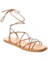MADEWELL MADEWELL LACE-UP LEATHER SANDAL