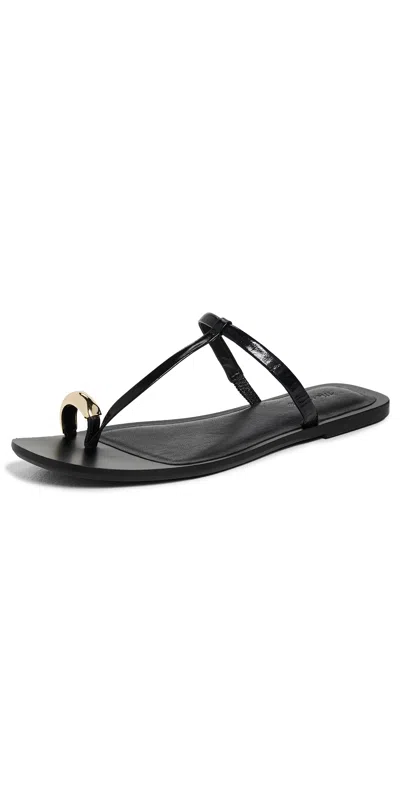 Madewell Lala Thong Sandals True Black