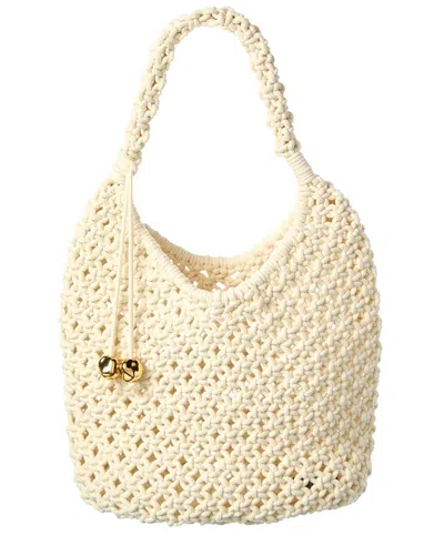 Madewell Large Rope Pouchette In Neutral