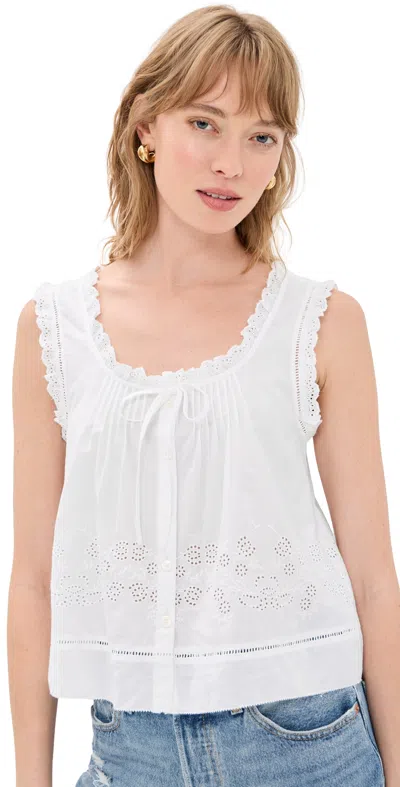 Madewell Leah Top White