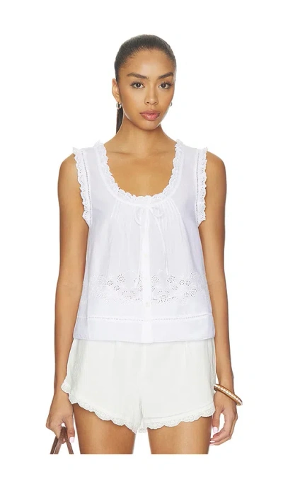 Madewell Leah Top In White