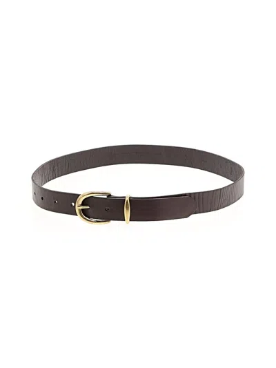 Madewell Leather Belt In Brown