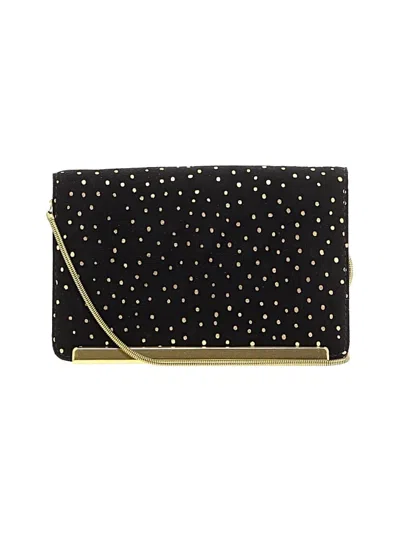 Pre-owned Madewell Leather Clutch In Black