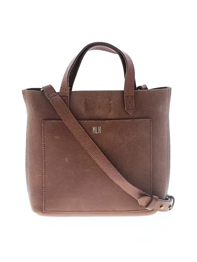 Pre-owned Madewell Leather Satchel In Brown