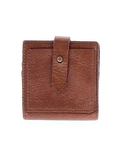 Pre-owned Madewell Leather Wallet In Brown