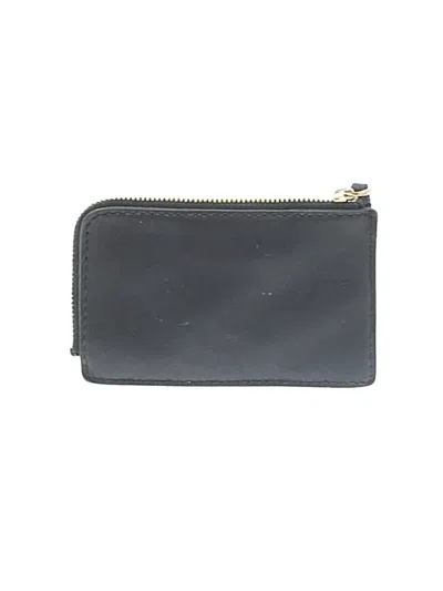 Pre-owned Madewell Leather Wallet In Gray