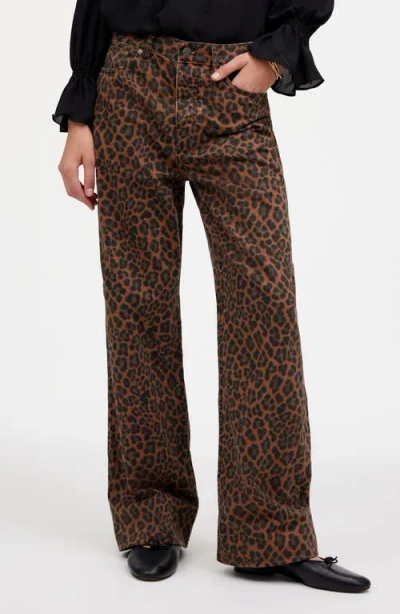Madewell Low-slung Baggy Jeans In Dark Coffee