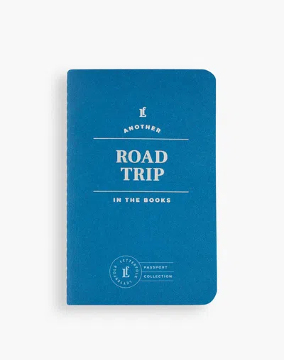 Madewell Letterfolk Road Trip Passport Journal In Multicolor