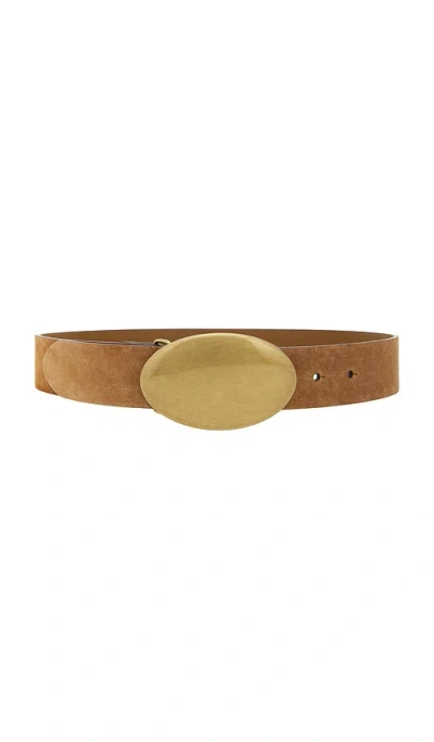 Madewell 벨트 In Aged Cognac Suede
