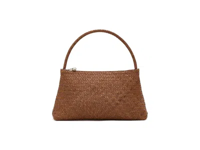 Madewell Lg Woven Zip Shoulder Shoulder Handbags Burnt Sienna: One Size In Orange