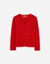 Madewell Linen-blend Crewneck Cardigan