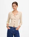 Madewell Linen-blend Crewneck Cardigan