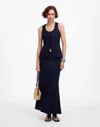 Madewell Linen Maxi Slip Skirt