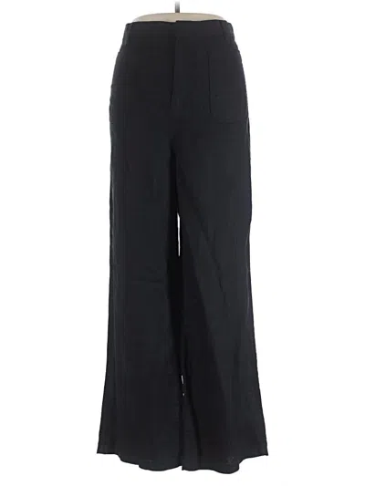 Madewell Linen Pants In Black