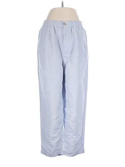 Madewell Linen Pants In Blue