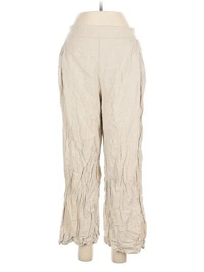 Pre-owned Madewell Linen Pants In White