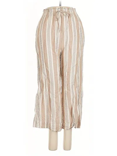 Pre-owned Madewell Linen Pants In White