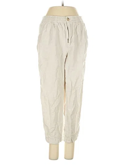 Pre-owned Madewell Linen Pants In White