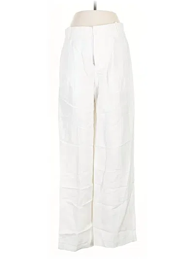 Pre-owned Madewell Linen Pants In White