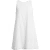Madewell Linen Shift Minidress In Salt