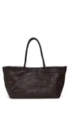 Madewell Long Cane Tote Dark Carob