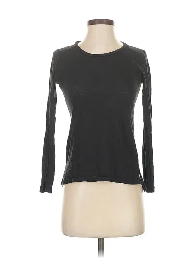 Pre-owned Madewell Long Sleeve T-shirt In Gray
