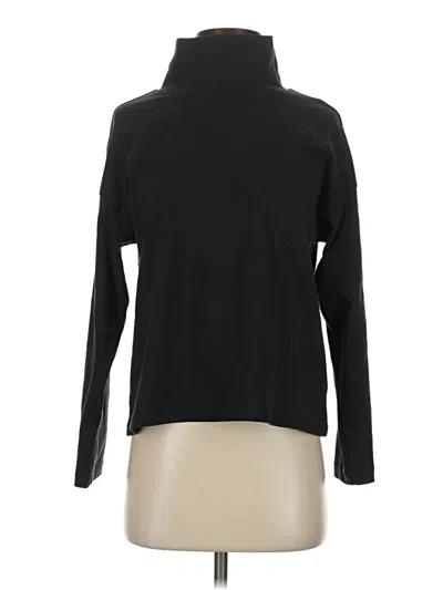 Madewell Long Sleeve Top Black Turtleneck Tops In Blue