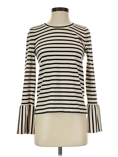 Pre-owned Madewell Long Sleeve Top Ivory Turtleneck Tops