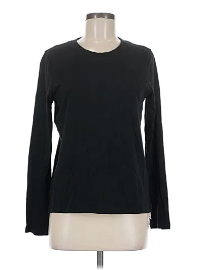 Madewell Long Sleeve T-shirt In Black
