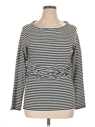 Madewell Long Sleeve T-shirt In Ivory