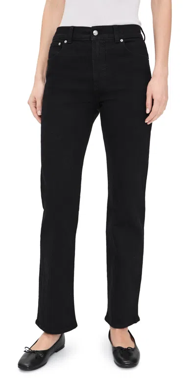 Madewell Longline Jeans Black Frost