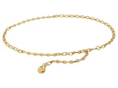 Madewell Loop Chain Belt Women's Belts Coffee Gold: Xl/2xl