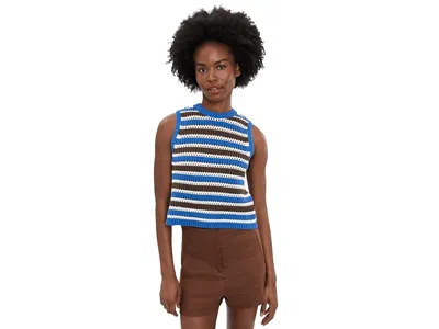 Madewell Open-stitch Sweater Tank In Multi