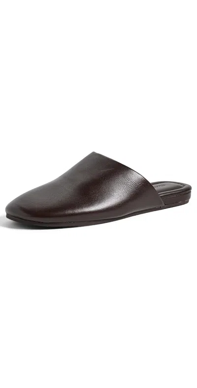 Madewell Lorna Orasay Mules Turkish Coffee In Brown