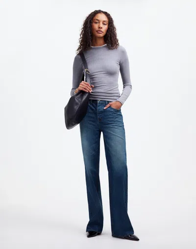 Madewell Low-slung Baggy Jeans In Moffat Wash