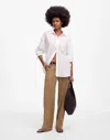 Madewell Low-slung Baggy Utility Pants In Brown