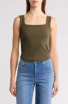 Madewell Luma Tank In Capers
