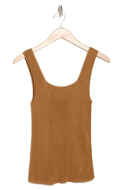 Madewell Maclaine Sweater Tank In Fallen Timber