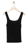 Madewell Maclaine Sweater Tank In True Black