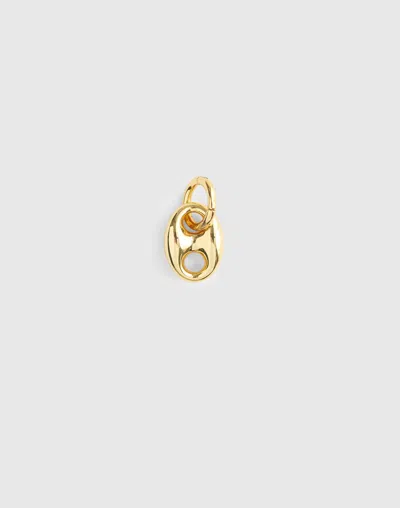 Madewell Mariner Link Charm In Gold