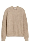 Madewell Marl Sweater In Oatmeal Marl