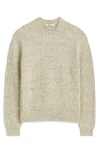 Madewell Marl Sweater In Weathered Sage Marl