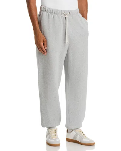 Madewell Mccarren Cotton Blend Drawstring Sweatpants In Gray